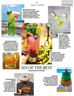 Show Boats International Six of the Best Cocktails